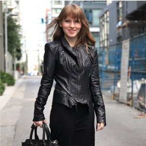 BlankNYC vegan leather jacket